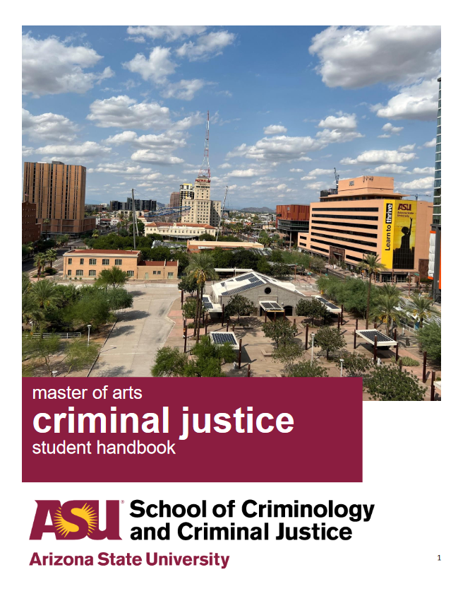 cjma student handbook